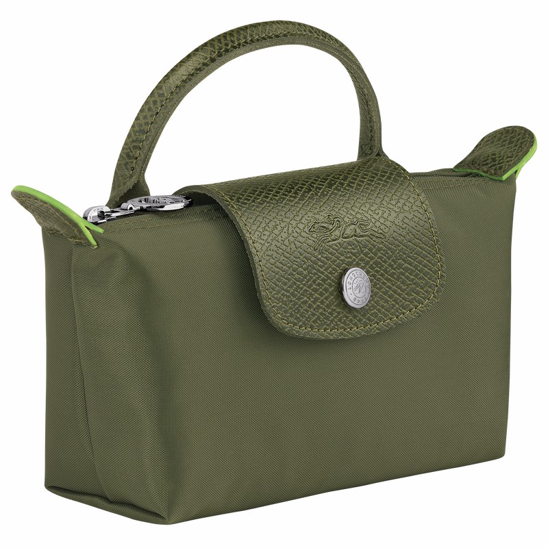 pouches ανδρικα Longchamp Le Pliage Green πρασινο Greece | 34175919479-