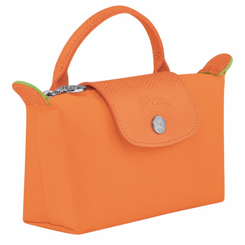 pouches ανδρικα Longchamp Le Pliage Green πορτοκαλι Greece | 34175919P54-