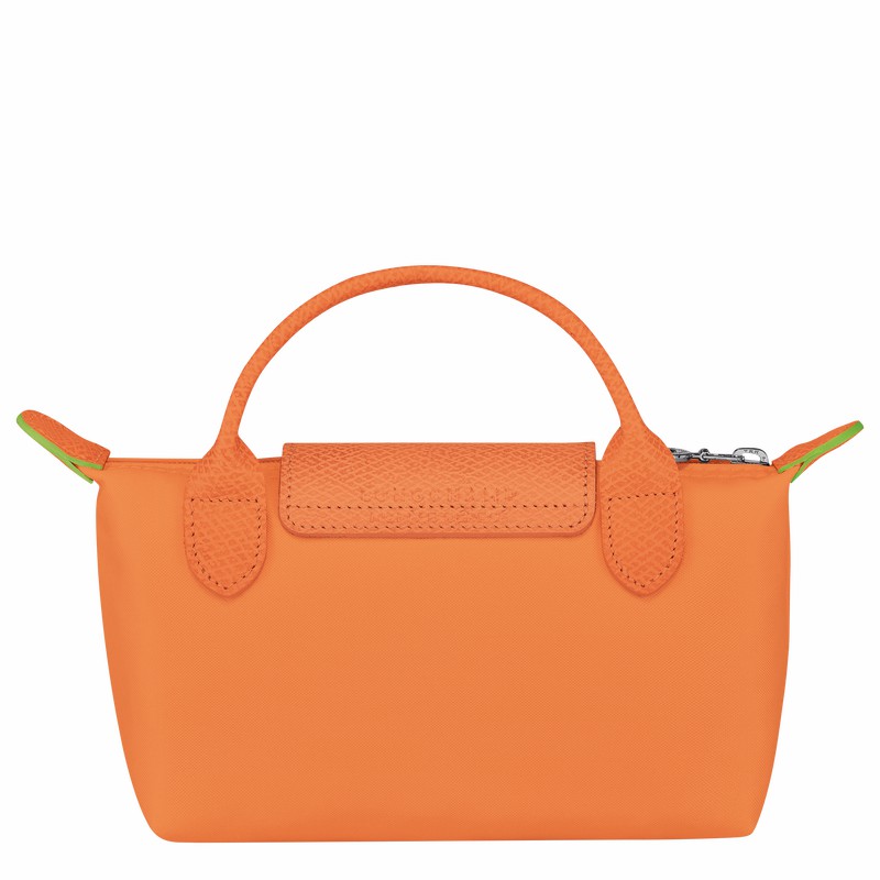 pouches ανδρικα Longchamp Le Pliage Green πορτοκαλι Greece | 34175919P54-