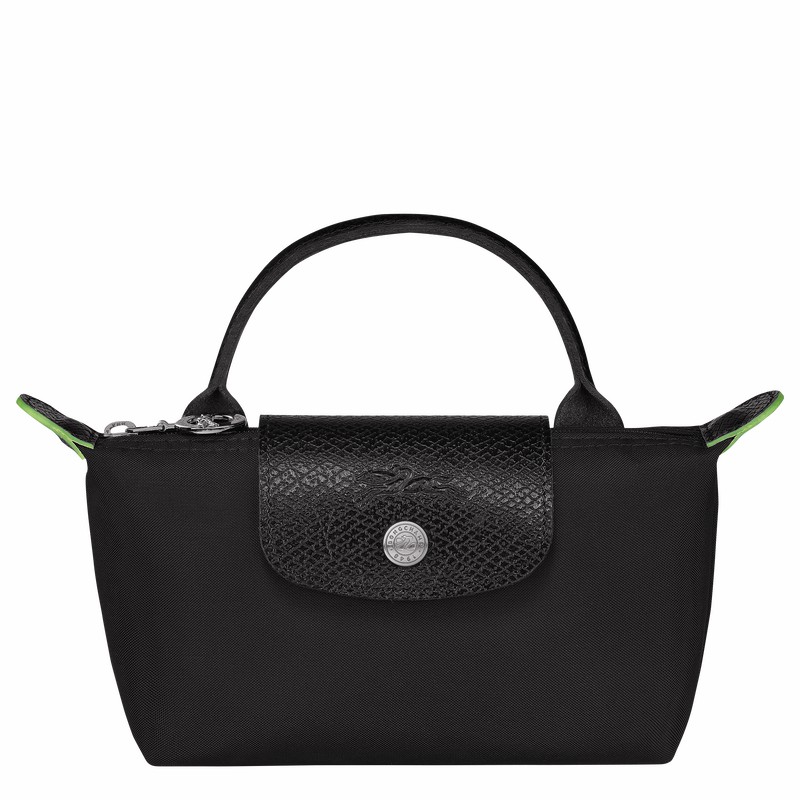 pouches ανδρικα Longchamp Le Pliage Green μαυρα Greece | 34175919001-