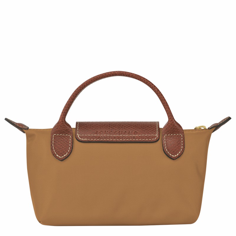 pouches ανδρικα Longchamp Le Pliage Original Χακί Greece | 34175089P86-