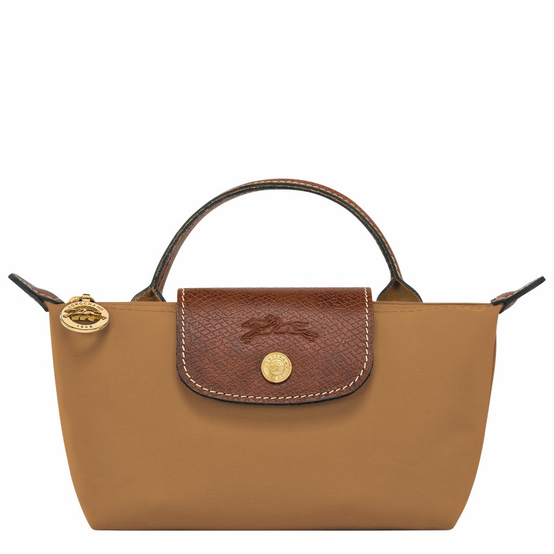 pouches ανδρικα Longchamp Le Pliage Original Χακί Greece | 34175089P86-