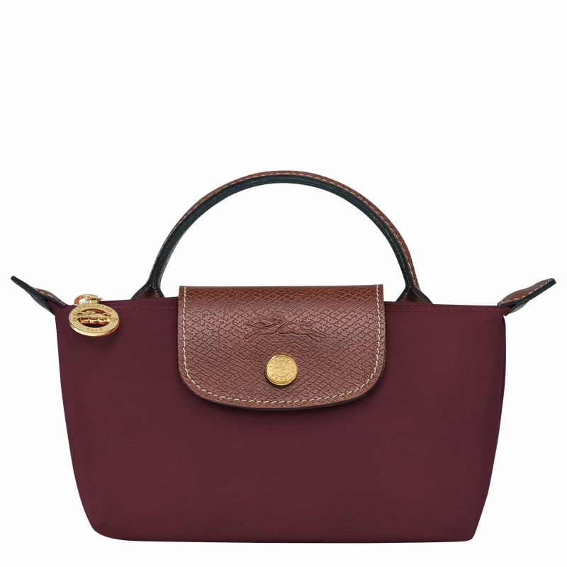 pouches ανδρικα Longchamp Le Pliage Original μπορντο Greece | 34175089P87-