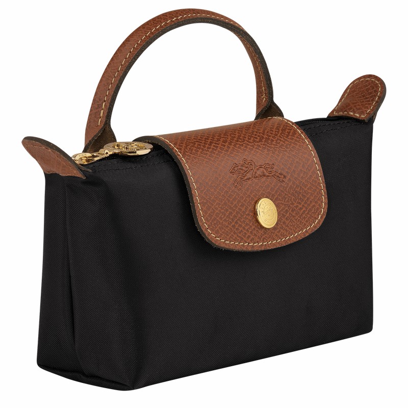 pouches ανδρικα Longchamp Le Pliage Original μαυρα Greece | 34175089001-