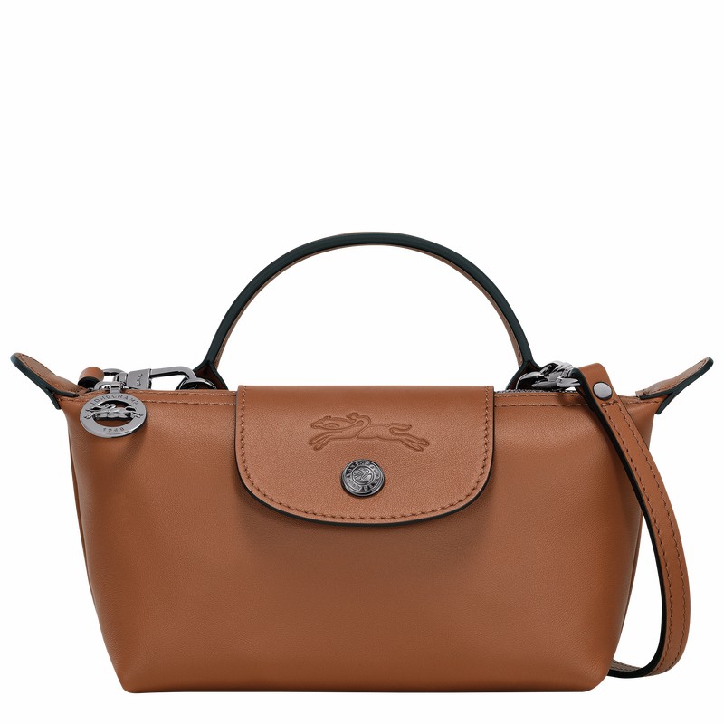 pouches γυναικεια Longchamp Le Pliage Xtra XS καφε Greece | 34205987504