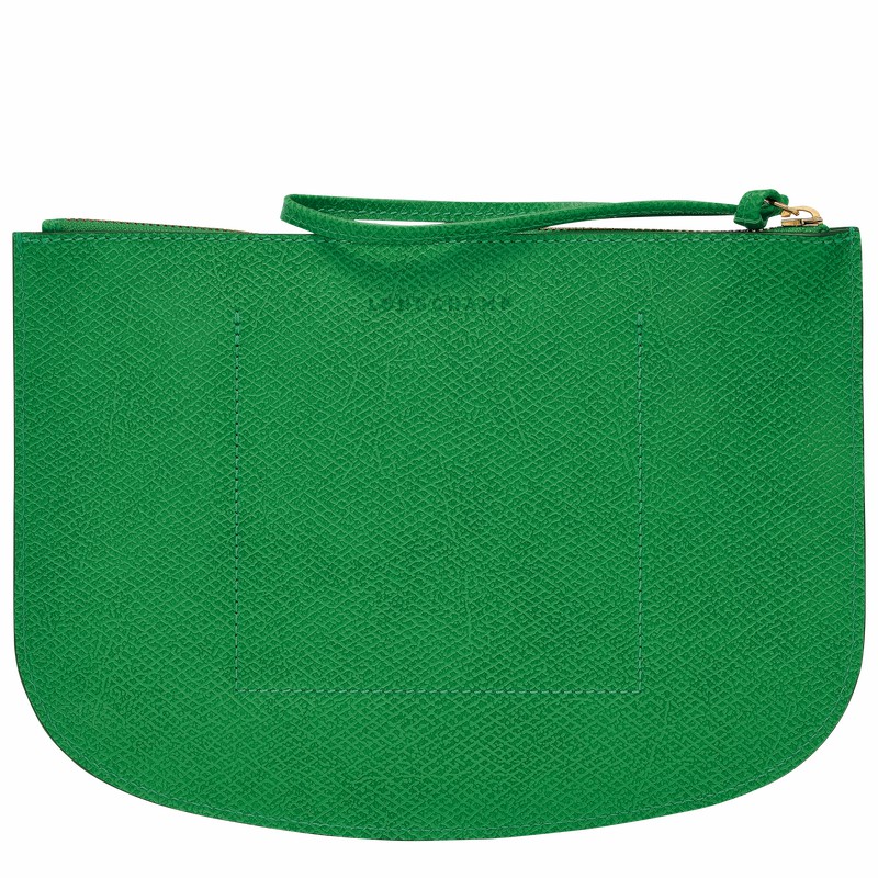 pouches γυναικεια Longchamp ÉPURE πρασινο Greece | 10250HYZ129